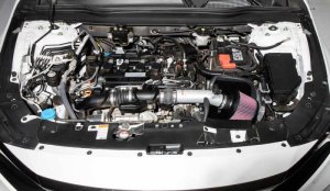 Honda Accord Performance Air Intake - K&N Engineering - Typhoon - Silver - `18-`20